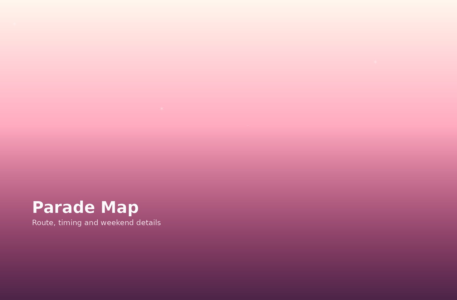 Colorful Chicago Pride Parade route placeholder